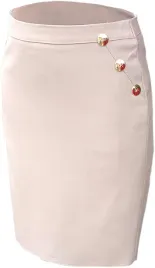 spodnica-olowkowa-bezowa-z-guzikami-z-podszewka-rozmiar-40-z-zamkiem