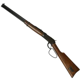 czarna-strzelba-winchester-z-glowa-bizona-k1063