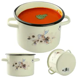 garnek-tradycyjny-emaliowany-3l-wzor-jasmin-prosty-gladki-na-gaz-i-indukcje