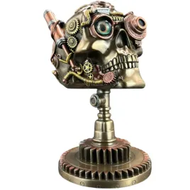 figurka-rzezba-statuetka-czaszka-na-podstawce-steampunk-veronese-wu76570v4