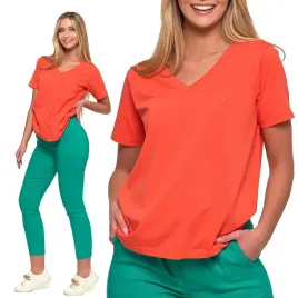 moraj-koszulka-damska-dekolt-w-serek-t-shirt-z-bawelny-czesanej-xl