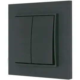 wlacznik-podwojny-z-ramka-prosta-seria-mini-kolor-grafitowy-mat