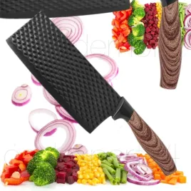 stalowy-tasak-kuchenny-30cm-ostry-non-stick-raczka-venge-czarne-ostrze