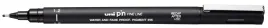 cienkopis-kreslarski-uni-pin-200-czarny-12-mm
