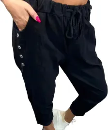 spodnie-damskie-gniecione-wysoki-stan-joggery-casualowe-czarne-rozmiar-52