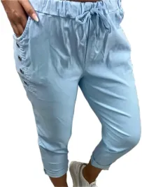spodnie-damskie-gniecione-wysoki-stan-joggery-casualowe-niebieskie-roz-48
