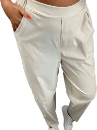 spodnie-damskie-wysoki-stan-joggery-casualowe-biale-rozmiar-46