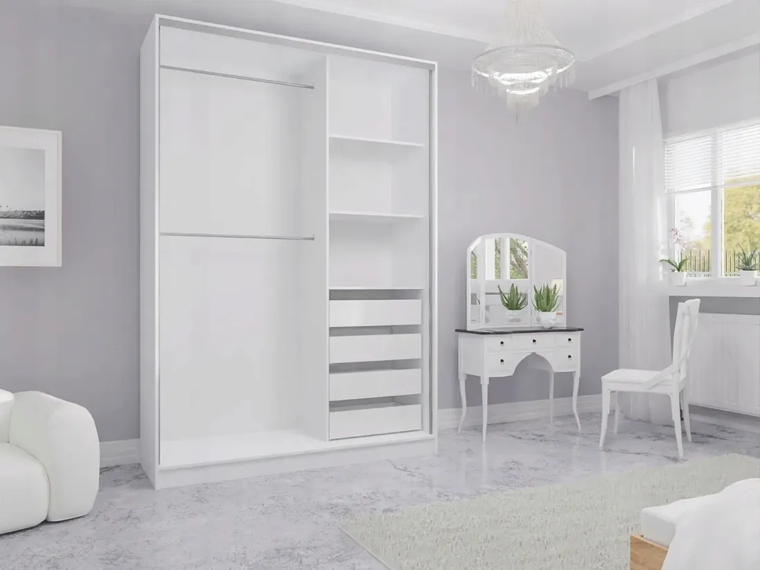 szafa-przesuwna-2d-150-x-250-sonoma-lacobel-bialy-stan-nowy
