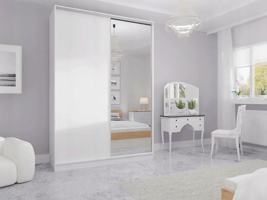 szafa-przesuwna-2d-150-x-250-sonoma-lacobel-bialy-stan-nowy
