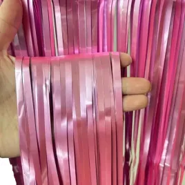 kurtyna-rozowa-zlota-matowa-dekoracyjna-rose-gold-urodziny-sylwester-1x2m