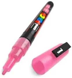 marker-farba-plakatowa-posca-pc-3ml-rozowy-brokat