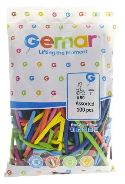 gemar-balony-do-modelowania-mix-100szt-liczba-sztuk-100-szt
