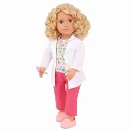 our-generation-lalka-felicia-lekarka-pediatra-z-akcesoriami-do-pracy