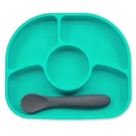 bbluv-talerz-z-przegrodkami-i-lyzka-yumi-niebieski