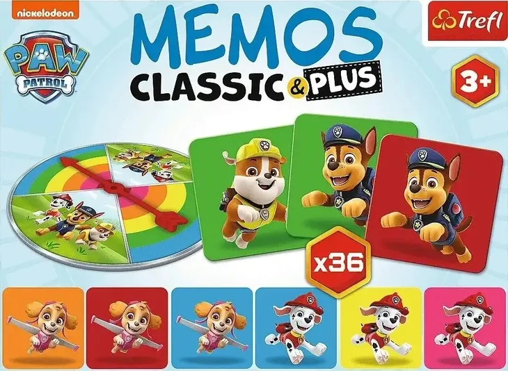 trefl-memos-classicandplus-psi-patrol-wiek-dziecka-3-lata
