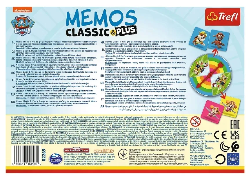 trefl-memos-classicandplus-psi-patrol-stan-nowy