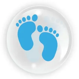 tuban-balon-45cm-stopki-niebieski