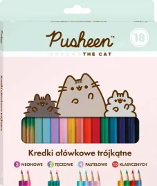 bambino-kredki-olowkowe-18-kolorow-kot-pusheen
