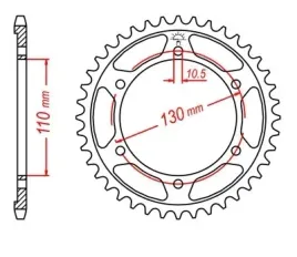 zebatka-tyl-tylna-45-jt-fz6-r7-r6-r1-fazer-fzs-fz1