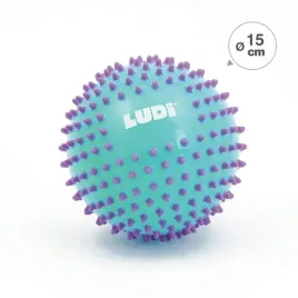 ludi-dwukolorowa-pilka-sensoryczna-niebieska-15-cm