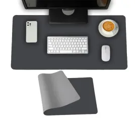 mata-podkladka-wodoodporna-na-biurko-dwustronna-szaro-grafitowa-50x80cm