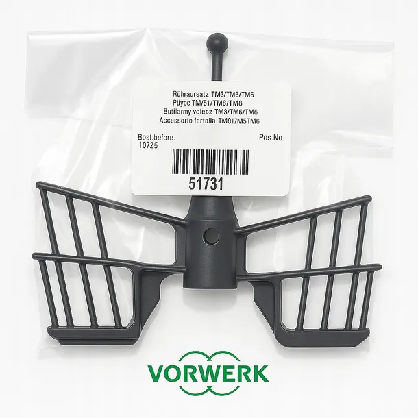 ORYGINALNY MOTYLEK TM6 TM5 TM31 VORWERK THERMOMIX MIESZADŁO TM7 TERMOMIKS