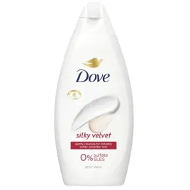 dove-silky-velvet-nawilzajacy-plyn-zel-pod-prysznic-gladka-skora-450-ml