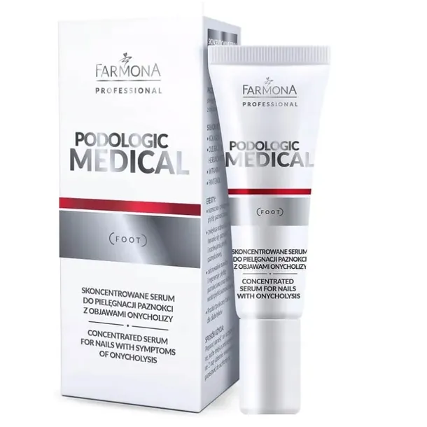 SERUM DO PAZNOKCI Z OBJAWAMI ONYCHOLIZY 15ml Farmona Podologic Medical