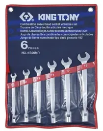 king-tony-zestaw-kluczy-plasko-nasadowych-6szt-1b06mr