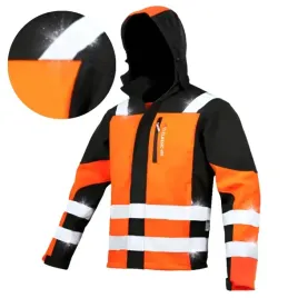 kurtka-robocza-softshell-wodoodporna-ostrzegawcza-odblaskowa-pomaranczowa