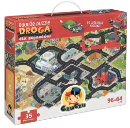 czuczu-duze-puzzle-z-dziurka-droga-dla-pojazdow-35-elementow-91613