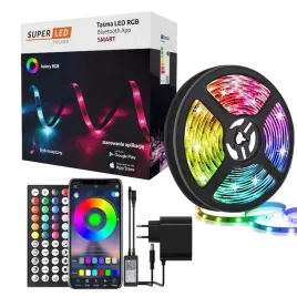 zestaw-tasma-led-5m-rgb-5050-smart-bluetooth-aplikacja-pilot-superled