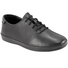 polbuty-damskie-skorzane-loretta-vitale-221-sneakersy-czarne-sznurowane-36