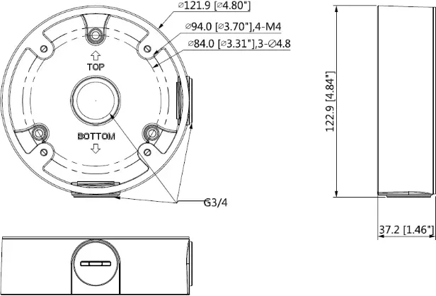 adapter-dahua-pfa13c-model-pfa13c