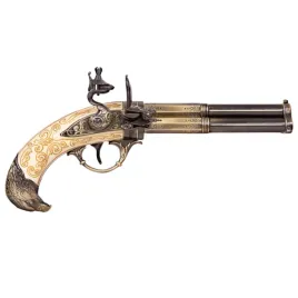 pistolet-skalkowy-trzylufowy-z-orlem-5306