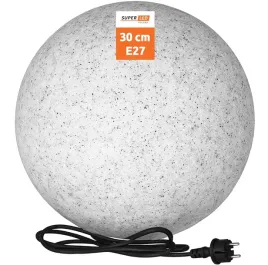 kula-ogrodowa-led-230v-e27-30-cm-imitacja-kamienia-z-przewodem-i-wtyczka