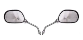 lusterka-motocyklowe-m8-chrom-lustreko-lustro-chopper-czoper-skuter-kpl