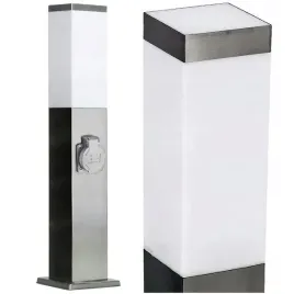 lampa-ogrodowa-slupek-45-cm-e27-z-gniazdem-230v-inox