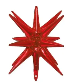 balon-foliowy-3d-czerwony-gwiazda-55-cm-czerwona-metaliczna-na-urodziny