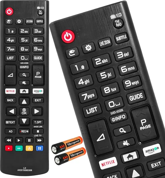 PILOT DO TELEWIZORÓW LG SMART TV NETFLIX AMAZON UNIWERSALNY BATERIE GRATIS