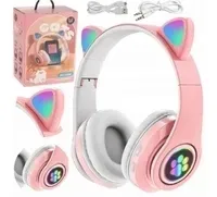 bezprzewodowe-sluchawki-led-kocie-uszy-w-polysku