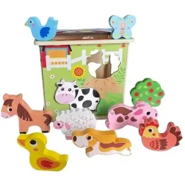 kostka-drewniana-sorter-zwierzeta-farma-klocki-smily-play-krowka-konik
