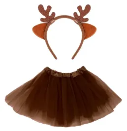 zestaw-stroj-jelen-sarna-renifer-spodniczka-tiulowa-brazowa-tutu-jelonek