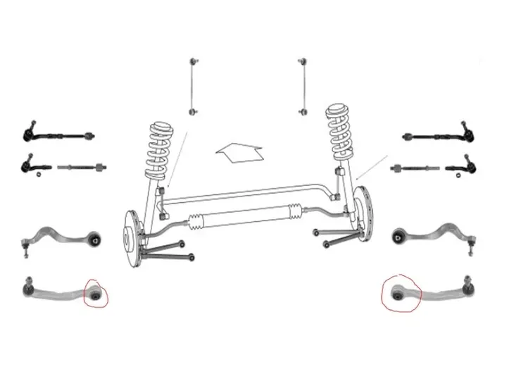 lemforder-tuleja-wahacza-przod-bmw-e60-e61-x3-e83-stan-nowy