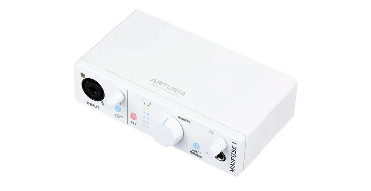 arturia-minifuse-1-white-interfejs-usb-mega-soft-kolor-bialy
