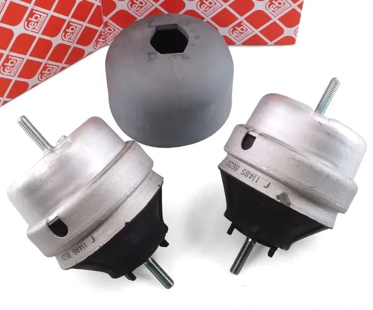 2 x FEBI PODUSZKA SILNIKA L+P VW PASSAT B5 AUDI A4 1.9 TDI 97-04