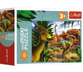 puzzle-20-minimaxi-poznaj-swiat-dinozaurow-2-trefl