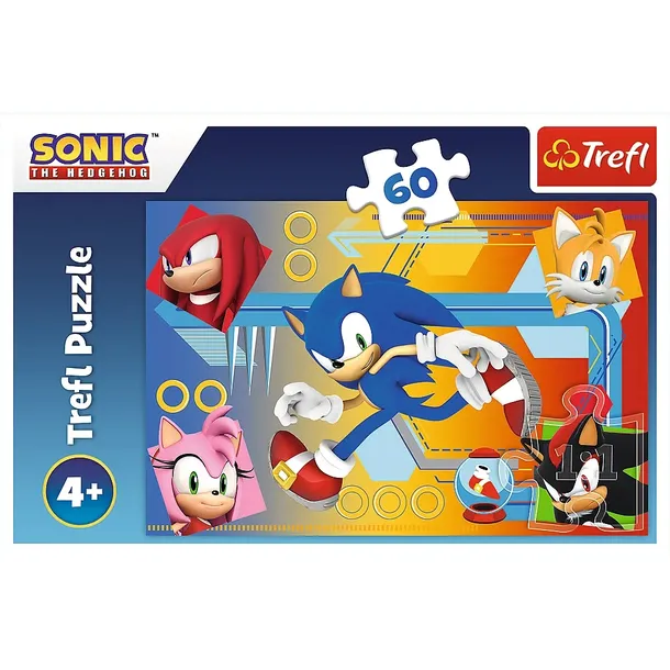 puzzle-60-sonic-w-akcji-trefl-marka-trefl