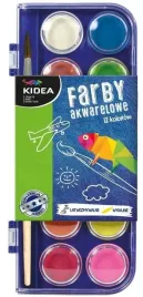 farby-akwarelowe-12-kolorow-kidea