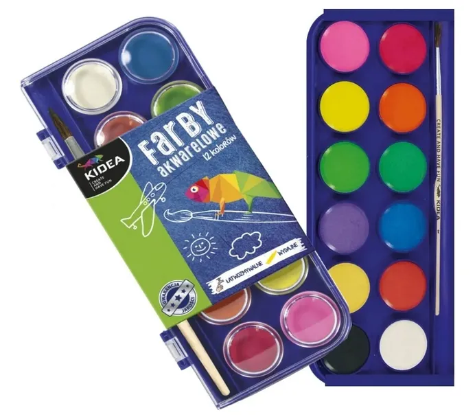 farby-akwarelowe-12-kolorow-kidea-stan-nowy-bohater-brak